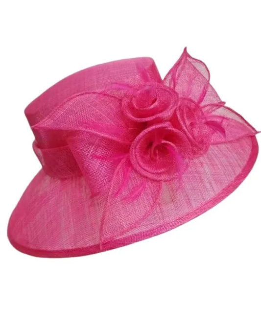 Women's Derby Tea Party 100% Sinamay Fascinator Hat 5001