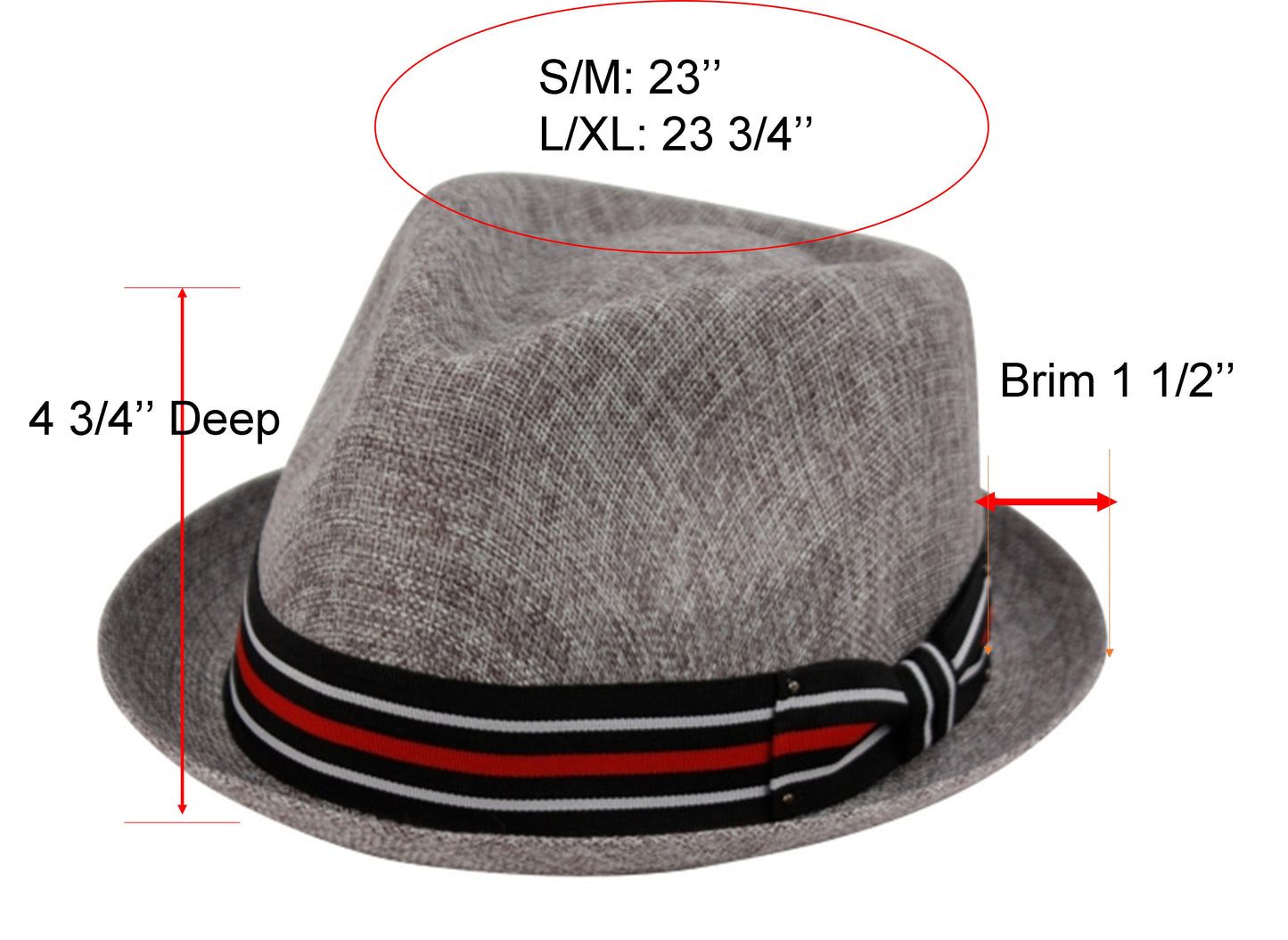 55% Linen 45% Cotton Fedora Men's Spring Summer Small Brim Light Weight with Fabric Band L2261